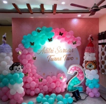 birthday Barbie and Butterfly Theme Birthday Decor